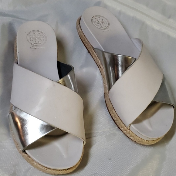 Tory Burch Crossfoot Slides - Picture 4 of 13